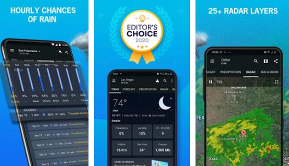 1 Weather – Best Weather Apps for Android